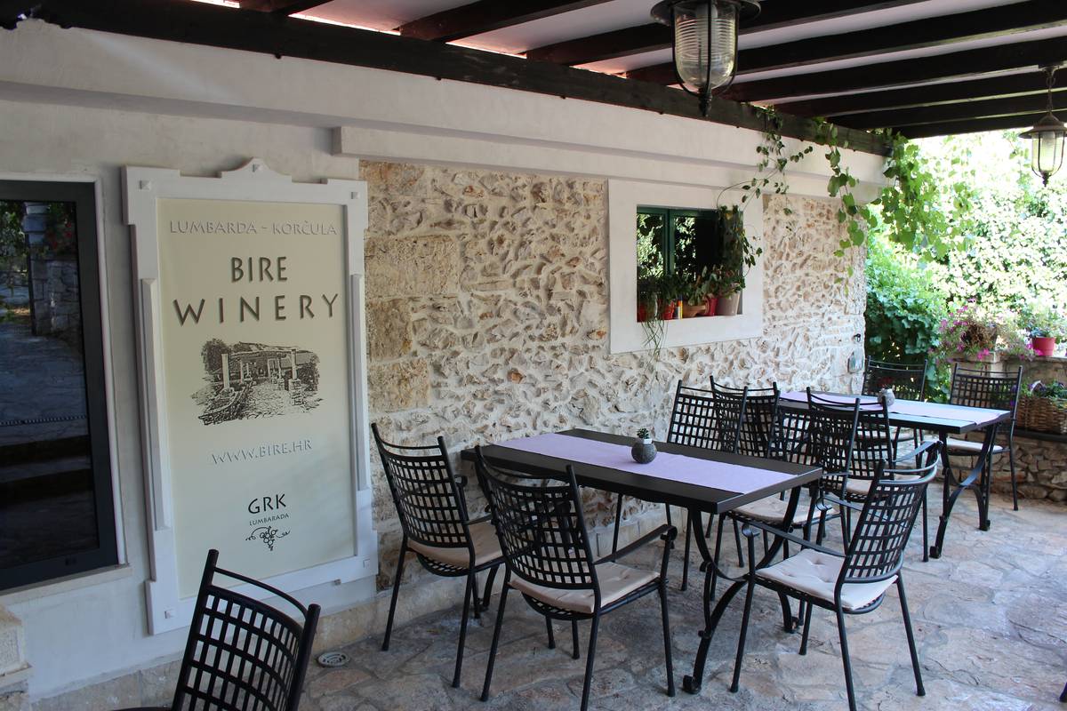 Konoba im weingut Bire